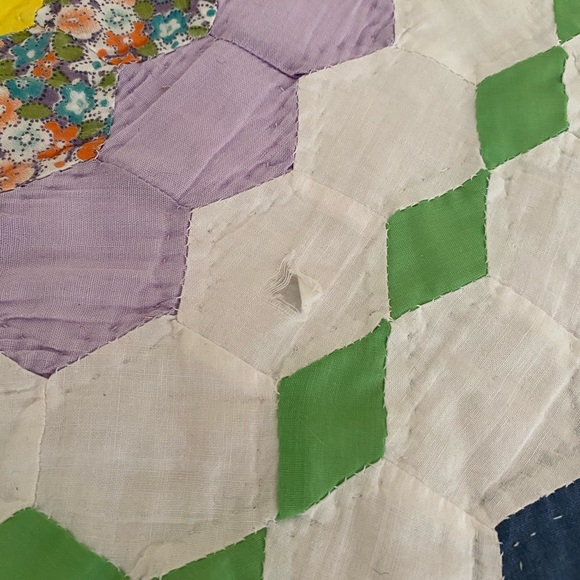 Vintage Vermont Hand Stitched Quilt - King - Picture 6 of 10